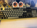 DURGOD 杜伽87/104键笔记本电脑PBT键帽机械键盘全键无冲（办公游戏电竞吃鸡键盘） TAURUS K310深空灰 樱桃轴无光 红轴 实拍图