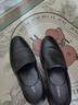 奥康（Aokang）商务休闲鞋男皮鞋简约时尚套脚平底鞋男士青年男鞋 黑色38码 实拍图
