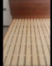 优卡吉胡桃木实木床新中式经济1.5/1.8米双人床668# 1.8框架床+20cm棕垫 实拍图