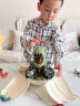 奥智嘉可拆卸恐龙蛋玩具声光电动仿真变形轨道车3-6岁儿童六一儿童节生日礼物 实拍图