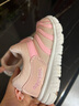 ABC KIDS童鞋女童鞋子2025秋季新款儿童运动鞋秋款网面毛毛虫童鞋宝宝鞋 双网春秋款胭脂粉 22 实拍图