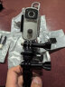 SJCAM C100运动相机 拇指相机4k防抖360穿戴摩托车自行车头盔行车记录仪vlog头戴摄像头 C100 白色16G+配件包 实拍图