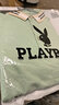 花花公子（PLAYBOY）短袖T恤男夏季男士polo打底衫翻领男装休闲商务衣服父亲节礼物 实拍图