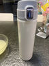 德琅（DELANG）德国德琅保温杯DL8101家用办公便携水杯弹跳盖480ml水杯男女 黑色 实拍图