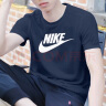 耐克（NIKE）短袖男士 25夏季新款运动服装跑步健身衣纯色棉质圆领半袖透气T恤 全棉亲肤/简单耐穿/热推款 M 【170】体重110~130斤左右 实拍图