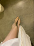 JOHUAN360无缝丝袜情趣开档脚尖透明无痕超薄性感连裤袜女 （复古蓝1D全透明开裆 实拍图