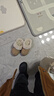 远港皮毛一体棉拖鞋女秋冬季2024新款居家用保暖毛毛绒室内男冬天软底 卡其色 40-41 (适合39-40脚) 实拍图