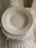几物森林 草帽盘家用沙拉盘8.5英寸螺纹陶瓷汤盘西餐意面盘子 4只装 晒单实拍图