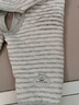 棉棉柔男宝宝开裆裤秋冬婴儿裤子冬季婴幼儿保暖裤纯棉儿童秋裤夹棉男童 花灰条纹【开裆款】 90 实拍图