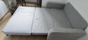 欧荷家具多功能沙发床可伸缩折叠两用小沙发北欧小户型布艺沙发储物双人床 1.4米三面乳胶豪华储物款 实拍图