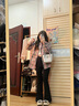 OMTO黑松露托特包女款25年大容量单肩包轻奢大牌女包生日礼物送女生包 浅灰色小号【加赠长肩带】 实拍图