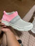 Skechers斯凯奇夏季中大童柔软网面休闲鞋女孩儿童透气清爽一脚蹬303200L 实拍图