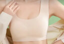 莫代尔2件运动内衣女文胸女士薄款无痕背心无钢圈美背防震跑步大码胸罩M 实拍图