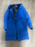 雪中飞【蓄热】童装儿童羽绒服男童女童纯色中大童拼接羽绒服浅蓝160cm 实拍图