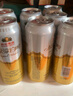 燕京啤酒 12度原浆白啤 铝罐500ml*12听整箱装 实拍图