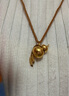 六福珠宝福满传家足金福禄生财福字金葫芦黄金吊坠颈绳 计价 F63G0019DS 9.15克(含工费1025元) 大版 实拍图
