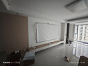 艾瑞尔 画框幕布窄边框 【免费安装】家用办公投影仪幕布金属边框3D高清壁挂抗光/金属/PVC软幕投影幕布 110英寸16:9 白色软幕 实拍图