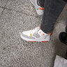 韩谈【单绒可选】高帮男鞋秋冬季休闲板鞋增高鞋子男运动潮鞋男款棉鞋 白灰【加绒款】T019M 41 实拍图
