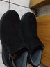 Pansy盼喜男鞋冬季款羊毛加绒雪地靴男棉鞋休闲鞋HDN1078 黑色 42 实拍图
