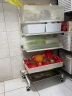 美厨（maxcook）厨房置物架 层架储物架收纳架调节卡扣网篮推车橱柜 四层MCZW3546 实拍图