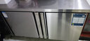 银都餐饮设备 操作台冰柜商用冰箱冷藏柜 冷藏工作台平冷卧式冰柜商用双温厨房冷冻柜不锈钢保鲜柜 全铜管冷冻-二级能效 1.5米*0.8米*0.8米 实拍图