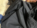即势 美式冲锋衣男三合一外套男秋冬季户外登山防风防雨连帽可拆卸潮牌工装加绒情侣夹克 黑色【三合一】保暖内胆可拆卸 4XL 实拍图