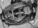 K&F Concept卓尔相机包单肩便携斜跨摄影包尼康富士微单XT4XT5单反包索尼佳能大疆运动相机收纳包防水一机两镜 耀夜黑 实拍图