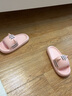 QYCKABY拖鞋女士夏季踩屎感卡通兔兔室内外EVA厚底浴室防滑情侣凉拖鞋男 白色【花朵兔兔】 38-39 标准码（内长245MM） 实拍图