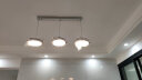 雷士（NVC）餐厅led吊线灯酒吧吊灯后现代北欧风格智能护眼灯具WHDD24F/G-01 实拍图