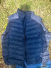 鸭鸭（YAYA）反季冬装羽绒马甲男女轻薄款修身短款保暖运动休闲冬季外套KXM 藏青色 3XL （男款） 实拍图