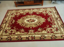 俪羊地毯 纯手工立体剪花高密度加厚客厅地毯 大卧室床边毯 欧式沙发茶几毯 LY-55R酒红色 0.8米x1.2米 实拍图