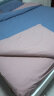 京东京造 24支纯棉仿麻空气洗四件套 A类被套床单枕套 1.8米床 暮霞蓝紫 实拍图