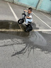 贝琦童儿童自行车男孩2-3-6-7-9岁5中大童小女孩脚踏单车宝宝童车 磨砂黑一体轮+双碟刹后座版+京东专供 14寸适合身高(95-105)CM 实拍图