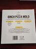ownland 披萨盘烤盘8寸 pizza烘焙模具烤箱 陶瓷釉不粘圆形蛋糕模具可蒸 8寸披萨盘 实拍图