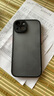 暴走 适用苹果15手机壳 iPhone15保护套 镜头全包防摔硅胶直边撞色透明磨砂抗指纹男女款硬壳 幻夜黑 实拍图