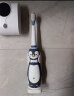 KUTA儿童电动牙刷充电式3-6-12岁适用 声波洁牙 柔感护龈 高效清洁 纳户绿+3刷头 实拍图