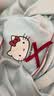 果壳（Gukoo）睡衣女四季款HelloKitty联名简约翻领女士家居服套装 浅水绿 L 实拍图