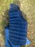 鸭鸭（YAYA）反季冬装羽绒马甲男女轻薄款修身短款保暖运动休闲冬季外套KXM 藏青色 3XL （男款） 实拍图