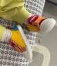 卡特兔宝宝学步鞋春秋童鞋幼儿园室内鞋女童帆布机能鞋男童布鞋X1CJ011 实拍图