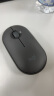 罗技（Logitech）LOGITECH PEBBLE无线蓝牙鼠标办公静音鼠标鹅卵石双模鼠标Mac ipad鼠标电池女性时尚 小巧便携多彩 石墨黑 实拍图