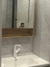 顾家家居（KUKA）浴室柜陶瓷一体盆卫浴洗脸手盆柜组合卫生间洗漱台奶油风G-06217 70智能|原木风|美妆镜中灯 实拍图