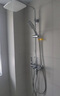 九牧（JOMOO）淋浴花洒套装浴室增压手持莲蓬喷头铜主体可升降洗澡淋浴器全套 除垢增压喷枪花洒36647 实拍图