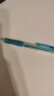 三菱（uni）M5-100活动铅笔 0.5mm学生自动铅笔橡胶手握透明彩色杆带橡皮可擦笔 浅蓝 1支装 晒单实拍图