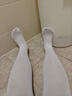 锐竹白丝日系萝莉白色丝袜可爱jk连裤袜学生洛丽塔过膝长筒袜女 天鹅绒白色过膝袜52cm 均码 实拍图
