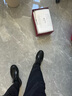 THOM WILLS布洛克德比鞋男休闲英伦风商务正装男士皮鞋真皮厚底增高夏季男鞋 黑色小牛D285-1 41 /7.5码 实拍图