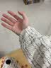 尤芮轲M-5XL肥佬230斤小香风格子外套男ins潮痞帅街头秋冬季加大码夹克  杏色 M 95~110斤可穿 实拍图