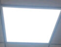 长惟 led平板灯600x600集成吊顶灯6060面板扣板灯吸顶天花灯办公室灯 38瓦600*600mm-高亮白光白框 实拍图