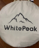 WhitePeak户外更衣帐移动厕所帐篷洗澡淋浴钓鱼摄影帐篷自驾多功能便携折叠 实拍图