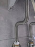 一靓 304不锈钢波纹管 6分热水器高压软管冷 热进水管 加厚耐压软管 30CM 6分接口 实拍图