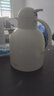 物生物（RELEA）保温壶家用大容量玻璃内胆热水瓶办公室宿舍暖壶学生便携开水壶 奶芙白-1.5L 实拍图